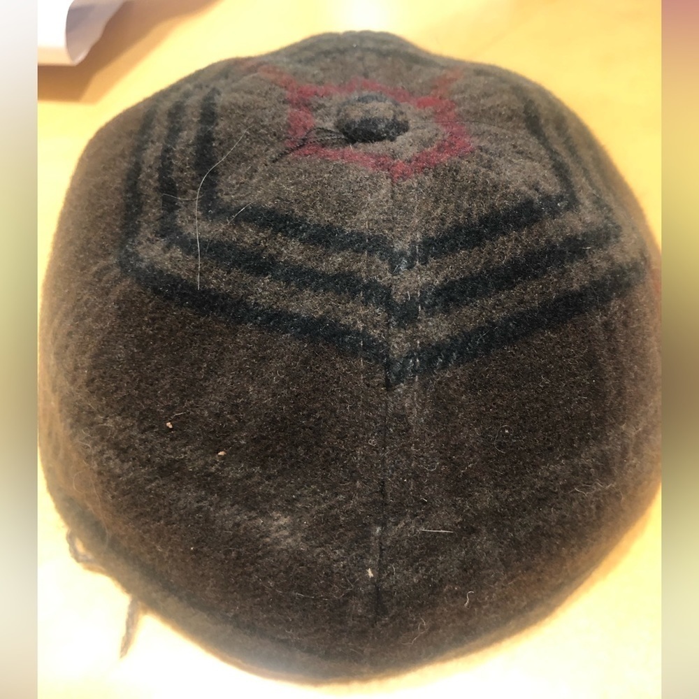 MAGILL INC Vintage Sherlock Wool Blend Brown Plaid Cap - Picture 2 of 5